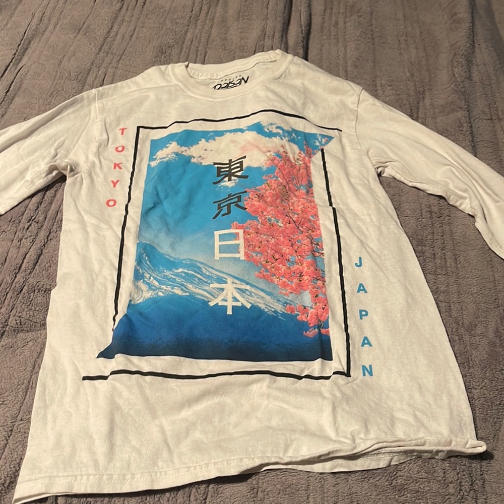 Colorful White tee